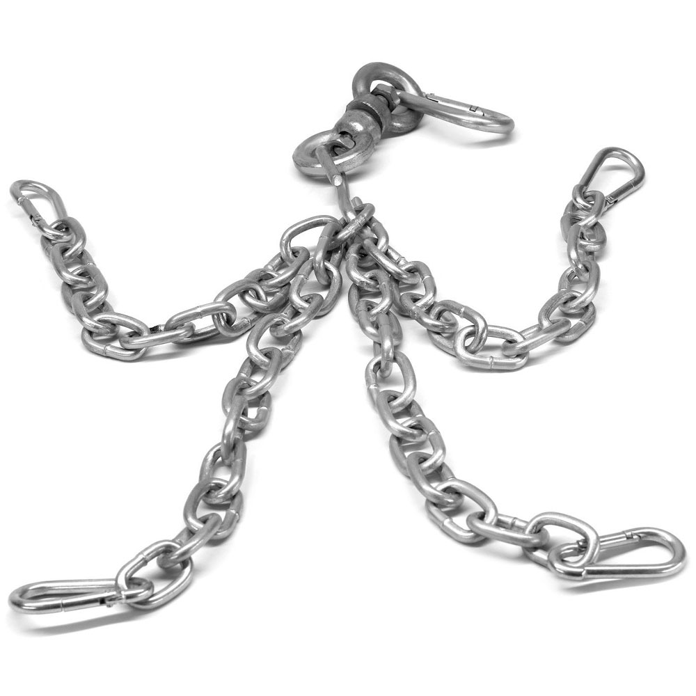 4 Strand Hanging Steel Chains Boxing Punch Bag Hanging Heavy Swivel Hooks US 689270289027 | eBay
